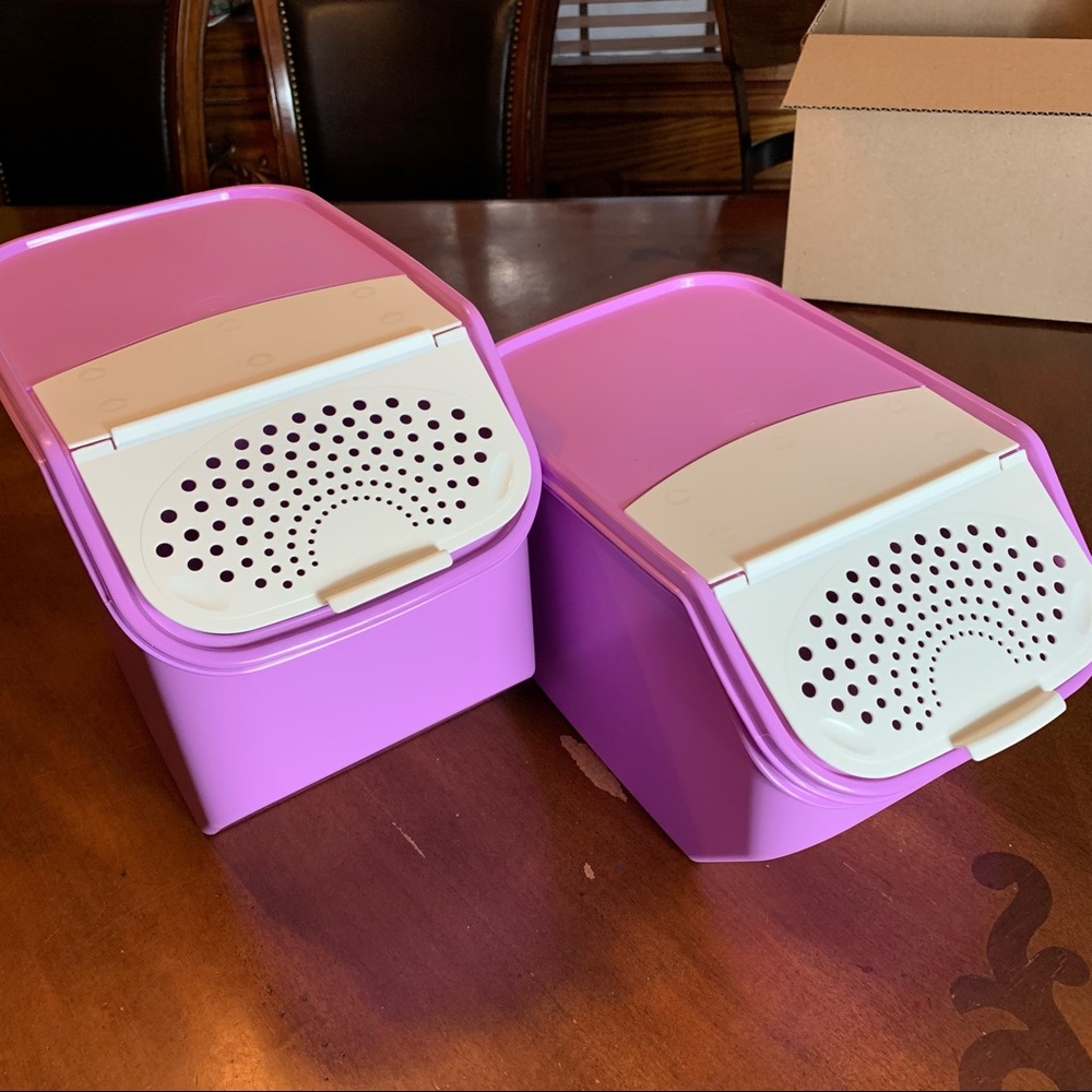 Tupperware Potato Keeper Set